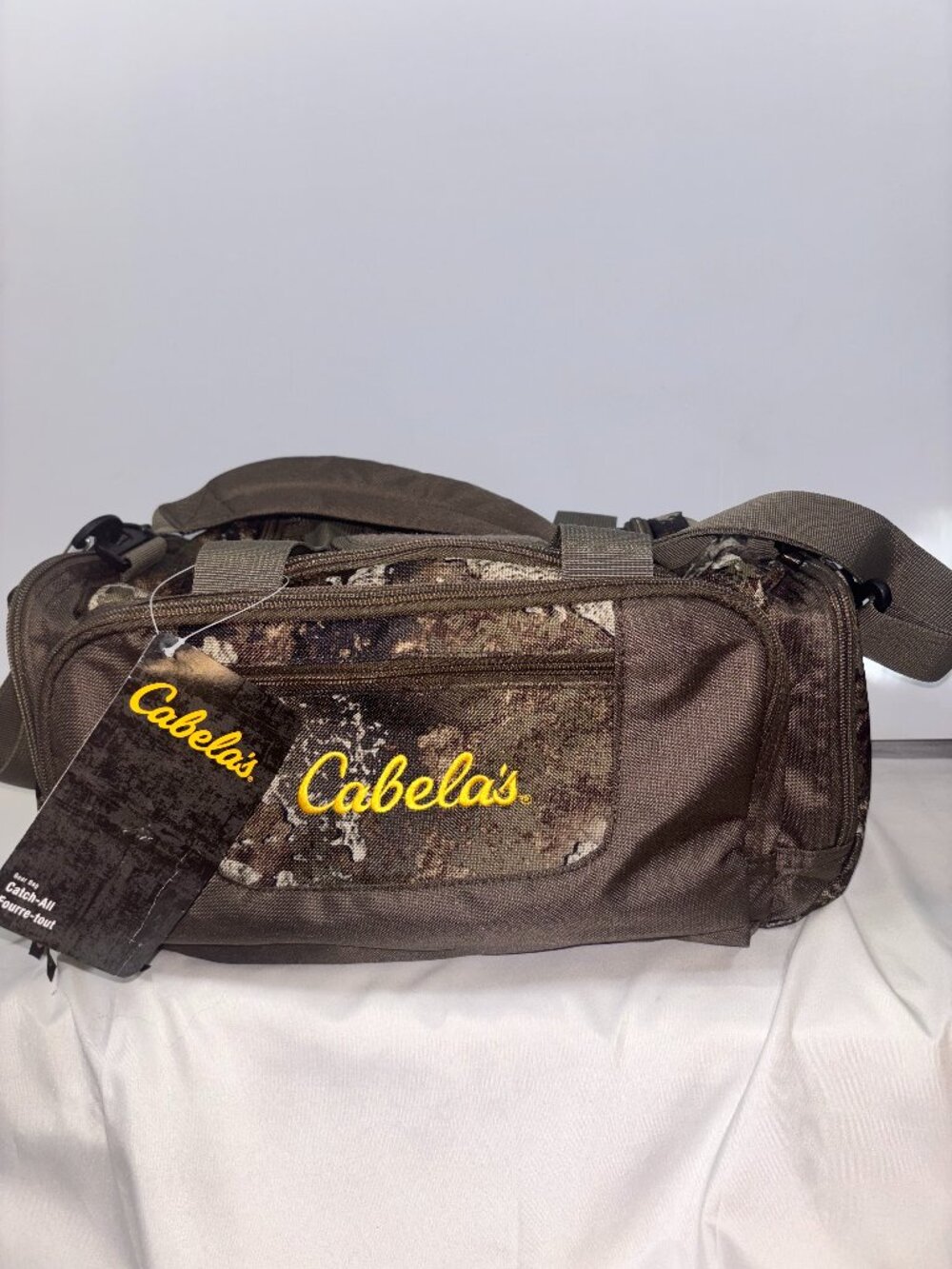 Cabela's Catch-All Camo Gear Bag - Hunting Fishing Duffle (NWT)
